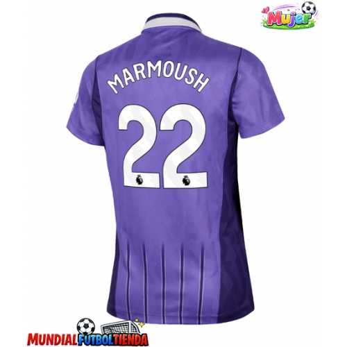 Camiseta Tottenham Hotspur Omar Marmoush #22 Tercera Equipación Replica 2026-27 para mujer mangas cortas
